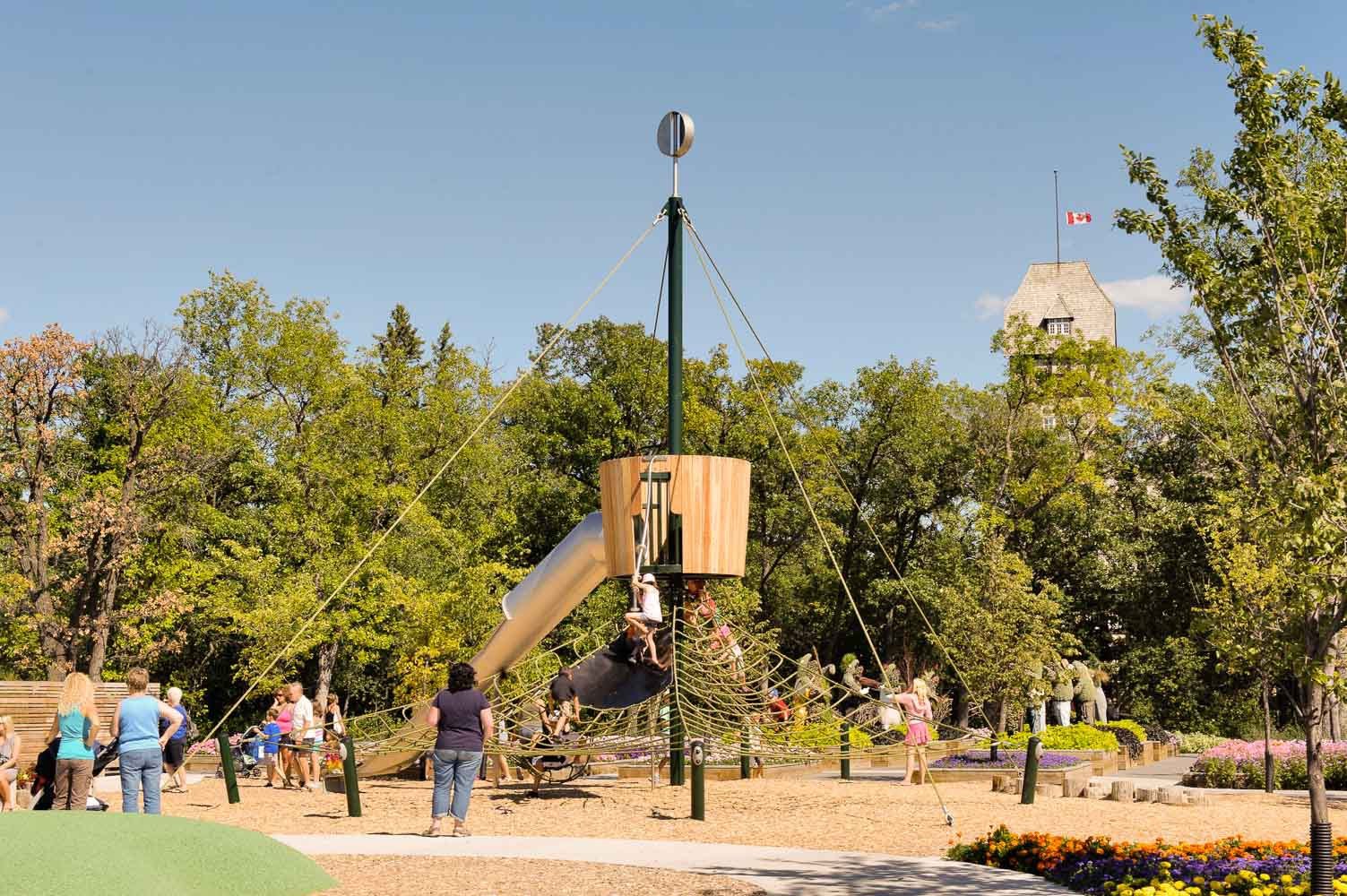PlayWorks Assiniboine Park Nature Playground in Winnipeg!